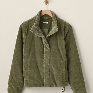 Garnet Hill - Arlo Organic-Cotton Corduroy Puffer Coat NEW Size 4